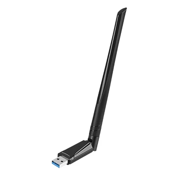 5 ГГц USB Wifi Адаптер Переменного тока 1300 Мбит/с Сетевая карта USB 3,0 Беспроводная Антенна Двухдиапазонный 2,4 G и 5,8 G WiFi Модуль для ПК Ноутбука