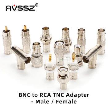 AVSSZ SDI BNC-RCA Адаптер Q9 Конвертер Штекер между Мужчинами и женщинами Lotus Adapter Connector Q9 Конвертер Видеосигнала мониторинга RF