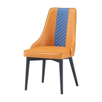 (SP-EC211) Высококачественные роскошные стулья для ресторана с высокой спинкой из металла и дерева