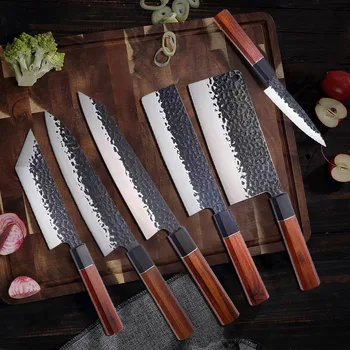 Набор Ножей шеф-повара 90Cr18MoV, Японский Нож для суши с лососем, Восьмиугольная Ручка, Инструменты Для Обвалки Костей