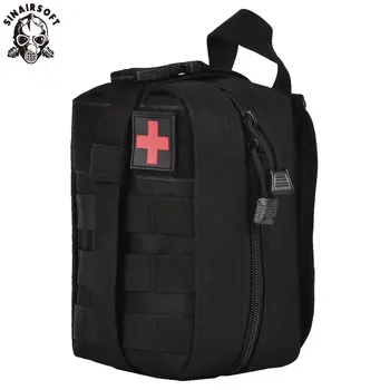 Сумка для оказания первой помощи, Накладная сумка Molle, Крюк и петля, Амфибийный Тактический Медицинский комплект EMT, Аварийный EDC, Для Выживания IFAK